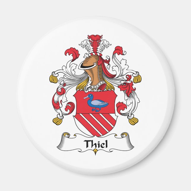 Thiel Family Crest Magnet (Front)