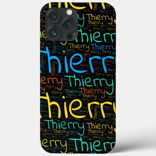 Thierry Case-Mate iPhone Case (Back)