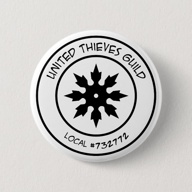 Thieves Guild Button (Front)