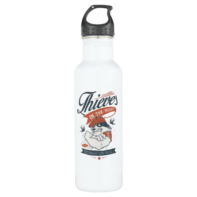 Thieves in the Night 710 Ml Water Bottle (Front)
