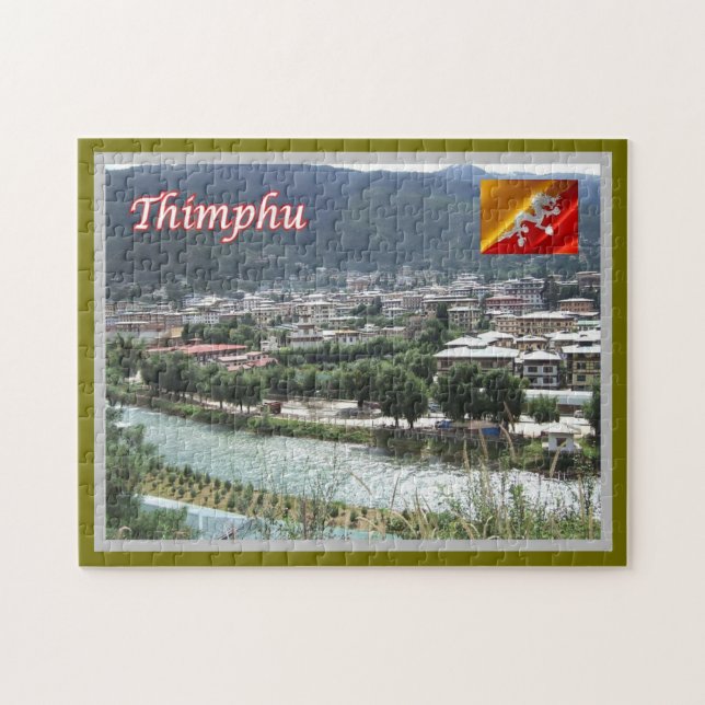 Thimphu - jigsaw puzzle (Horizontal)