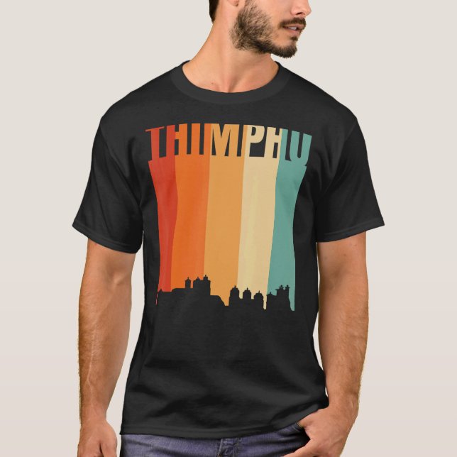 Thimphu Skyline T-Shirt (Front)