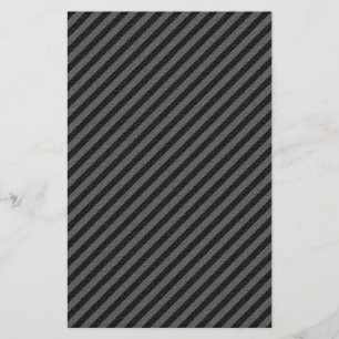 Thin Black and Grey Diagonal Stripes Flyer