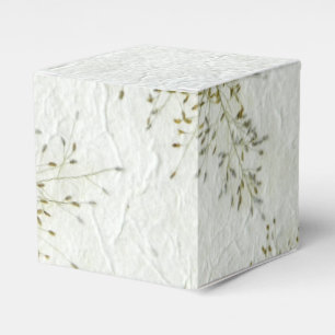 Thin blades of grass Japanese rice paper Favour Box