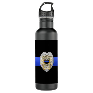 Thin Blue Line 710 Ml Water Bottle