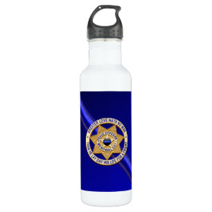 Thin Blue Line 710 Ml Water Bottle