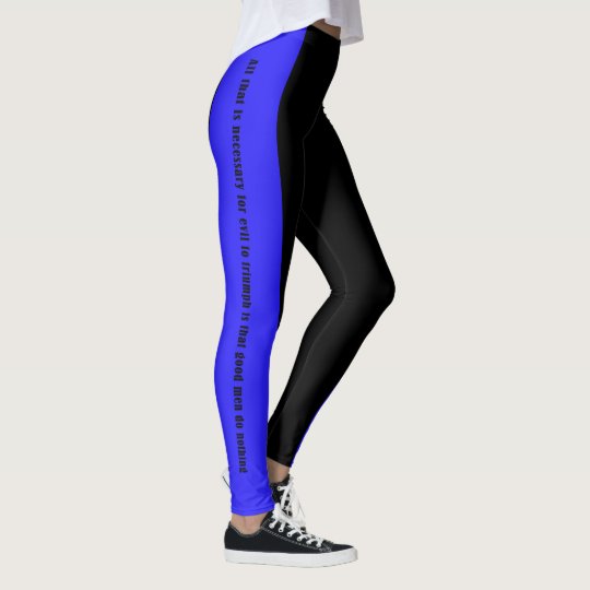 Thin Blue Line - A Few Good Men and Women Leggings
