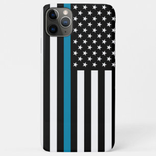 Thin Blue Line American Flag Case-Mate iPhone Case