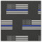 Thin Blue Line American Flag