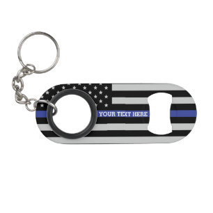 Thin Blue Line - American Flag Personalised Custom