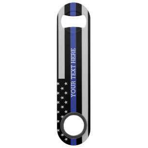 Thin Blue Line - American Flag Personalised Custom
