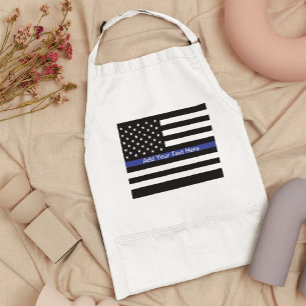 Thin Blue Line - American Flag Standard Apron