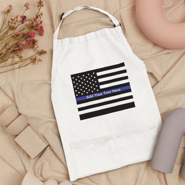 Thin Blue Line - American Flag Standard Apron (Creator Uploaded)