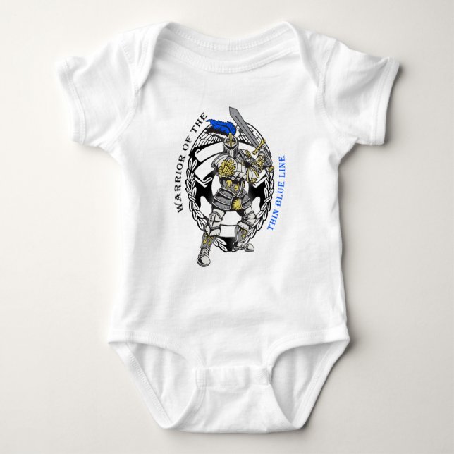 THIN BLUE LINE BABY BODYSUIT (Front)