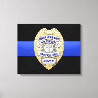Thin Blue Line & Badge
