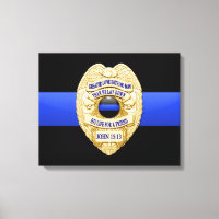Thin Blue Line & Badge