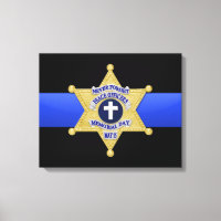 Thin Blue Line & Badge
