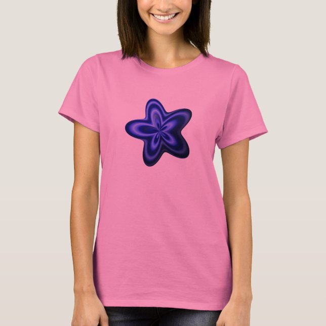 Thin Blue Line Badge T-Shirt (Front)