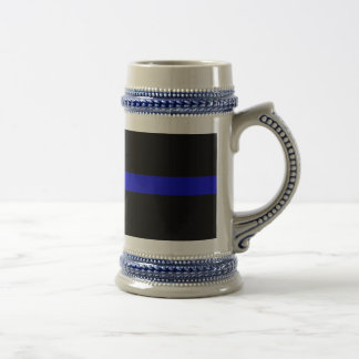 Thin Blue Line Beer Stein