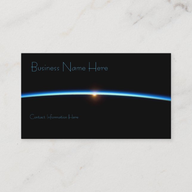 Thin Blue Line Business Cards (Front)