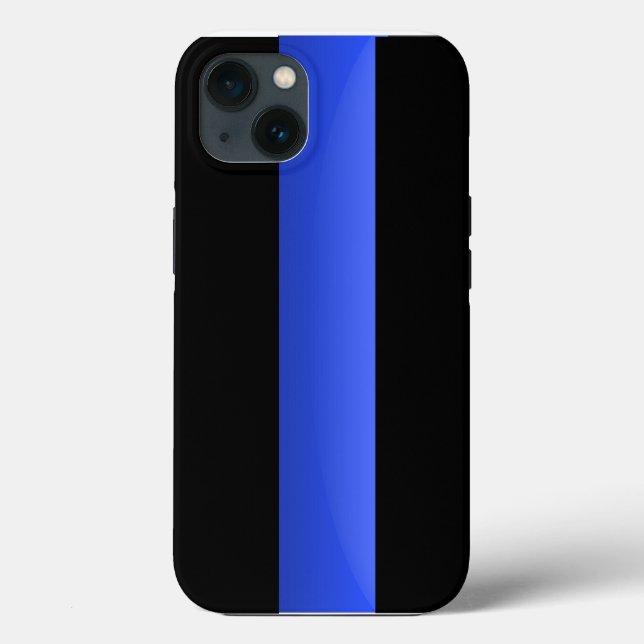 Thin Blue Line Case-Mate iPhone Case (Back)