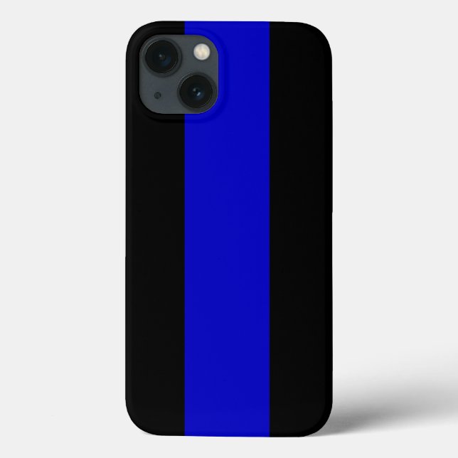 Thin Blue Line Case-Mate iPhone Case (Back)