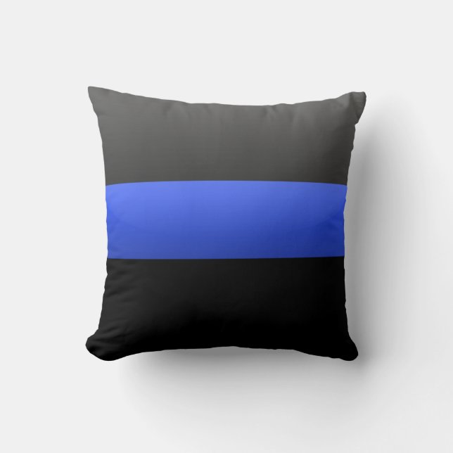 Thin Blue Line Cushion (Front)