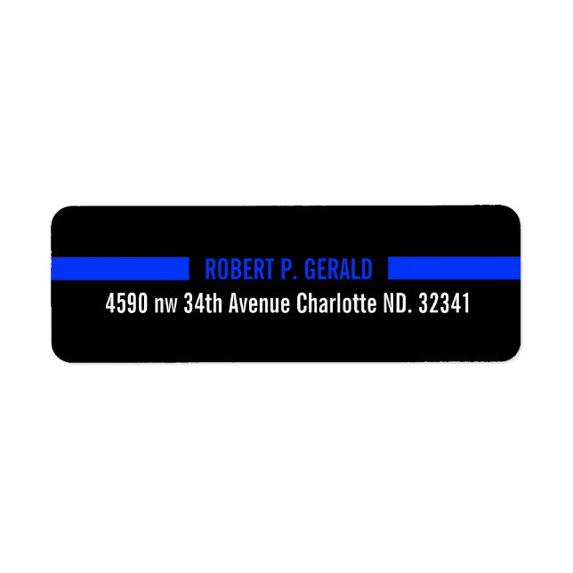 Thin Blue Line Custom (Front)