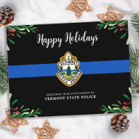 Thin Blue Line Custom Logo Police Department