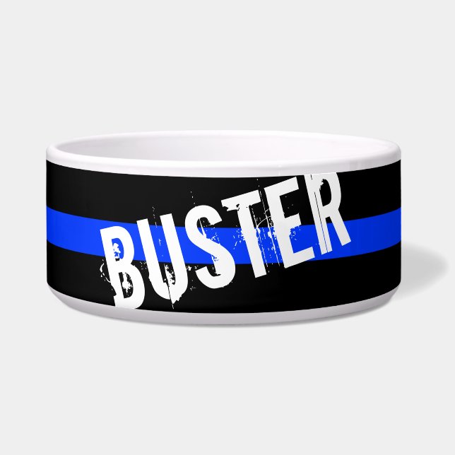 Thin Blue Line Custom Pet Name (Front)