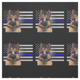 THIN BLUE LINE FABRIC