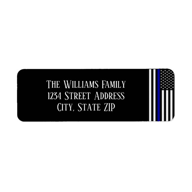 Thin Blue Line Flag (Front)