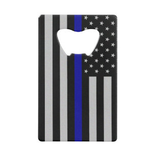 Thin Blue Line Flag Bottle Opener