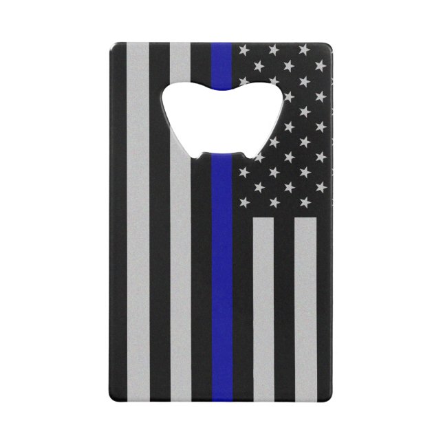 Thin Blue Line Flag Bottle Opener (Front)