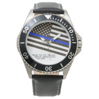 *~* Thin Blue Line Flag Men Police Officer Man's