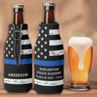 Thin Blue Line Flag Police Academy Graduation