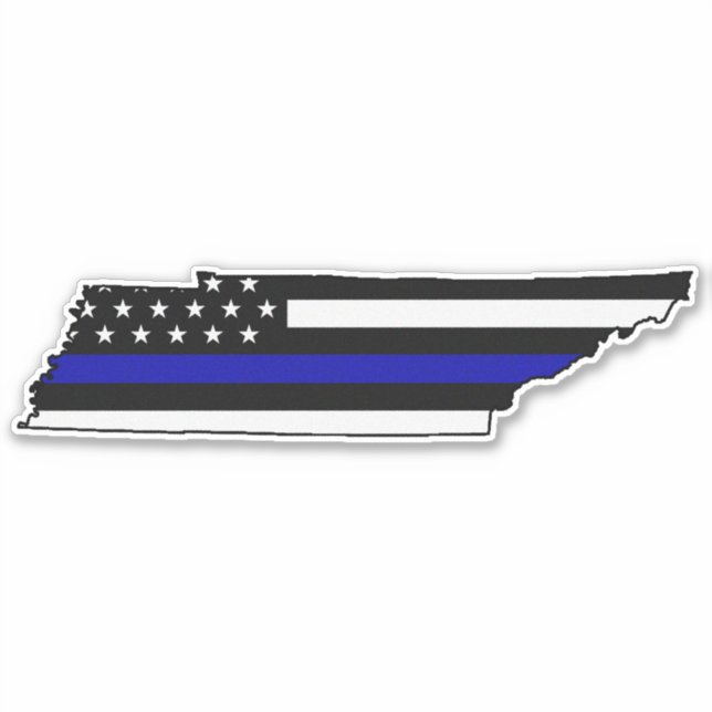 Thin Blue Line Flag Tennessee (Front)