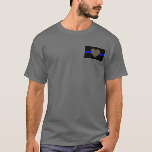 Thin Blue Line - For Those Who Serve T-Shirt