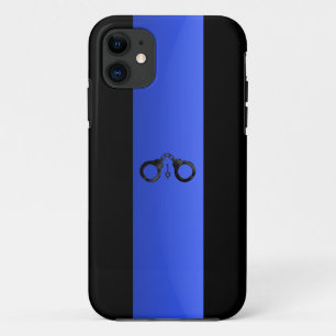 Thin Blue Line & Handcuffs Case-Mate iPhone Case