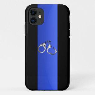 Thin Blue Line & Handcuffs Case-Mate iPhone Case