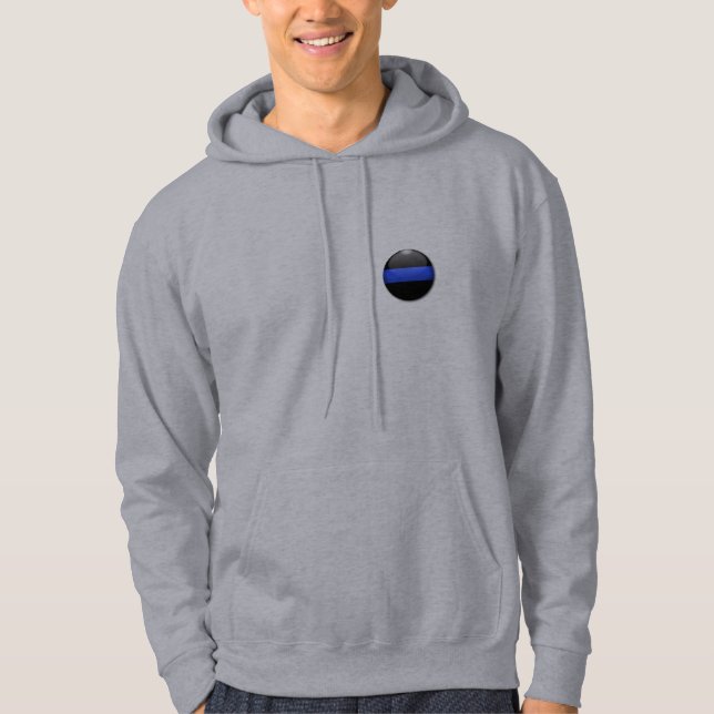 Thin Blue Line Hoodie (Front)