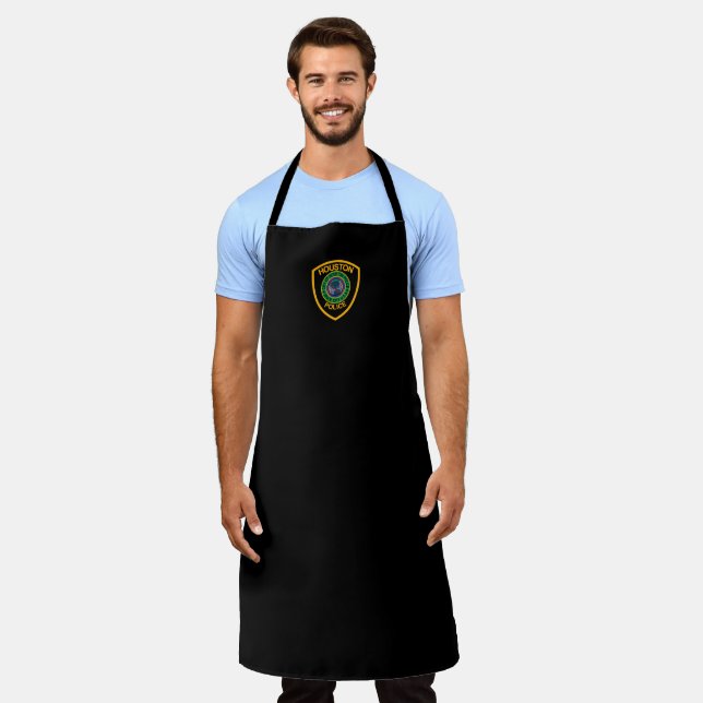 Thin Blue Line - Houston Police Long Apron (Worn)