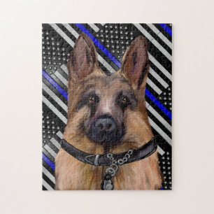 THIN BLUE LINE JIGSAW PUZZLE