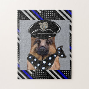 THIN BLUE LINE JIGSAW PUZZLE