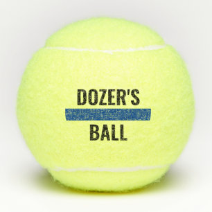 Thin Blue Line K9 Police Dog Name Personalised Tennis Balls