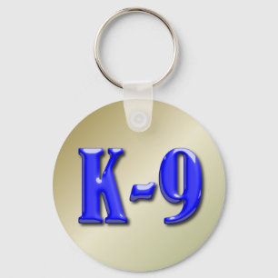 Thin Blue Line Key Ring