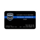 Thin Blue Line Law Enforcement Custom Logo Police