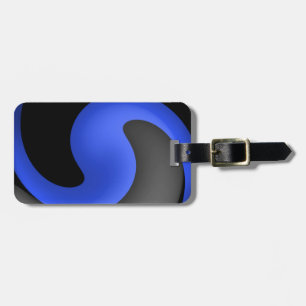Thin Blue Line Luggage Tag