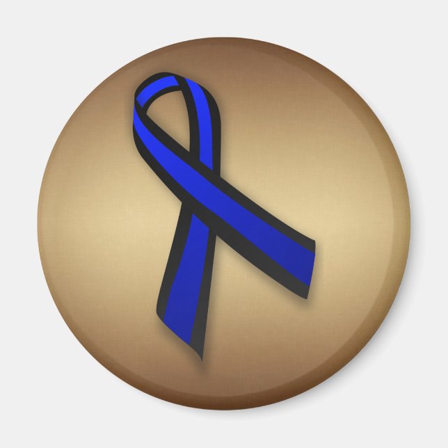 Thin Blue Line Magnet (Front)