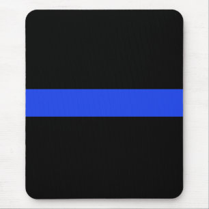 Thin Blue Line Mouse Pad